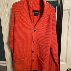 Abercrombie & Fitch OVERSIZED Shawl Cardigan